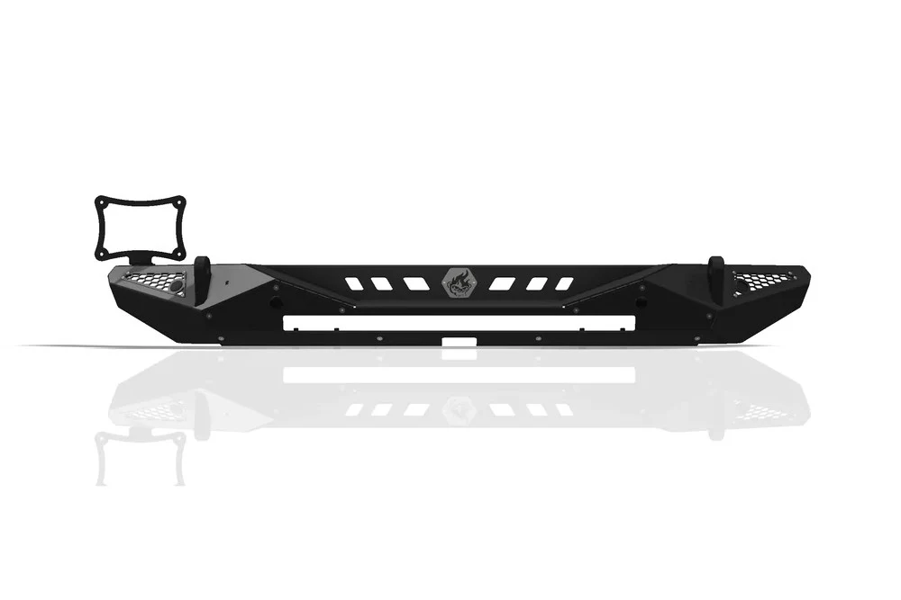 Blaze Rear Bumper w/ Lightbar Cutout | Jeep Wrangler JL - Image 2